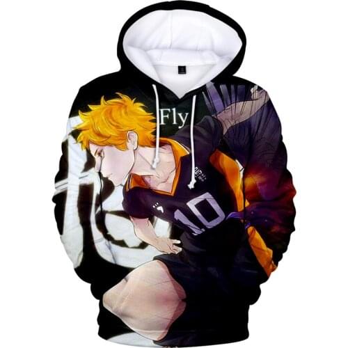 New Haikyuu 3D Print Hoodie Sweatshirt Kids/Boys/Girls Cosplay Costume Fashion Pullovers Figure bokuto kenma hinata Clothes