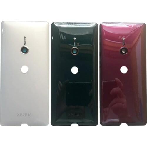 Origina For Sony Xperia XZ3 H9436 H9493 H8416 H9496 Back Battery Cover Rear Door case Housing with Camera Glass lens Phone Shell