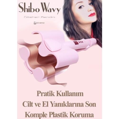 PLASTİK TUTUCU ÖZELLİKLİ 2020 Derin Wag Tipi Su Dalgası Saç Maşası