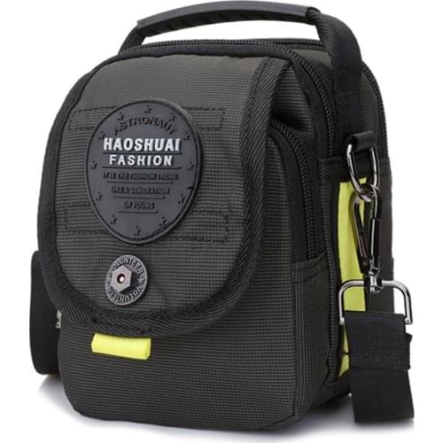 New men casual shoulder messenger bag portable Fashion small Phone Pouch Sling bags waterproof Summer outdoor male messenger bag