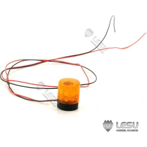 Plastic Roof Rotating Lamp Warning Light for 1/14 RC TMY Tractor Truck Dumper TH17154