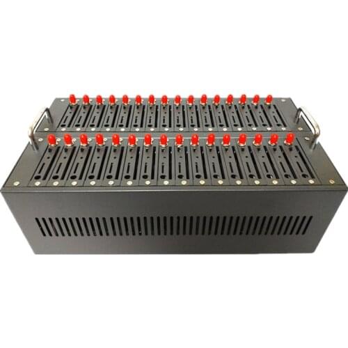 3G WCDMA MODEM POOL 32 port sms modem pool 3G 900/2100MHZ bulk sms sending and receive, sms gate way