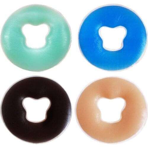 Silicone face cradle, face down pillow for beauty massage bed with 100 pcs Disposable non-woven lying pillow case free