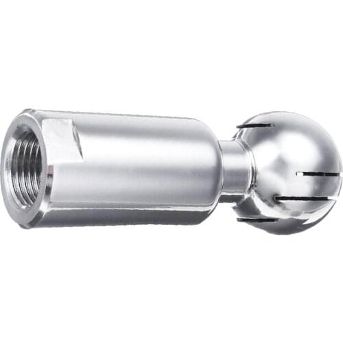 1/2 Inch Stainleess Rotary Spray Ball Sanitary Female Thread CIP Tank Cleaning Head 360 Degree Coverage Wash Fitting