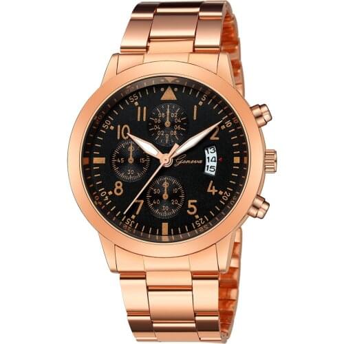 Montre Femme Modern Fashion GENEVA Quartz Watch Women Mesh Stainless Steel Bracelet High Quality Casual Wrist Watch for Woman Ff