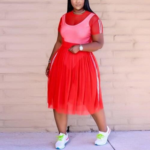 Transparent Skirt Sets For Womens Sexy Solid Shirts & Skirts High Waisted Mid Calf Elegant Evening Night Club Outfits Sets Cloth