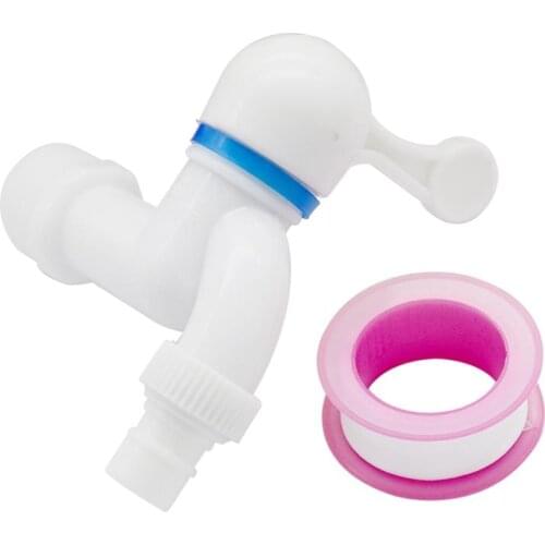 1/2" 3/4" External Thread Water Tap Valve 15mm Outlet Diameter Sealing Tape Water Faucet Garden Irrigation Water Control Switch