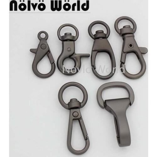 10-50 pieces Matte gun 20mm Durable Exquisite trigger hook high quality snap hook handbag swivel clasp hooks hardware accessory