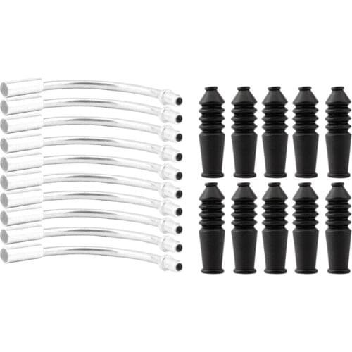 10 V-Brake Noodles Guide-Cable Boots Road Cycling Set Rear Front