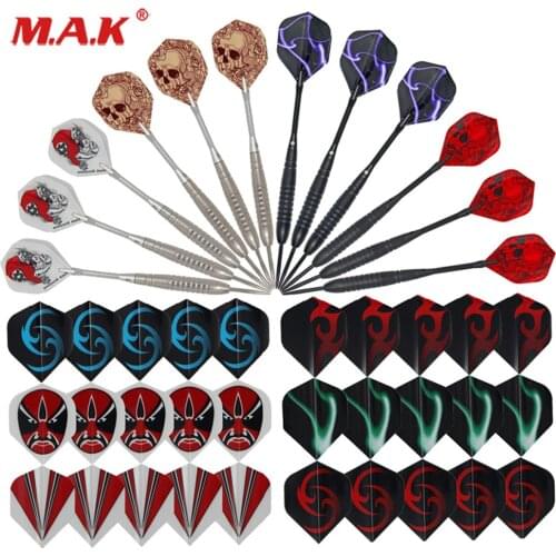 12 pcs (4 Set) Darts with Metal Steel Hard Tip and Shaft fit Professional Competition and Indoor Sports Game