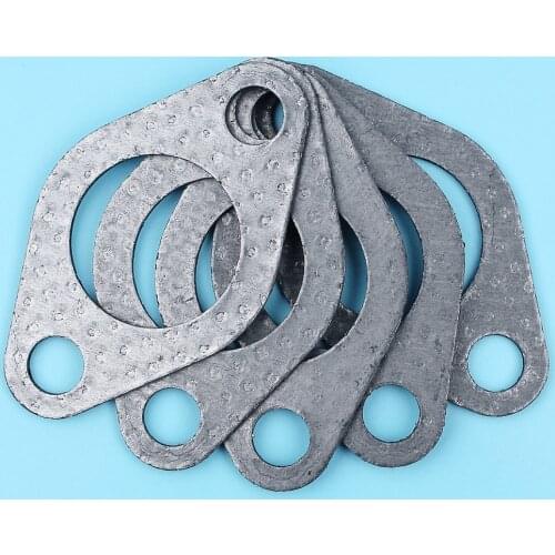5Pcs/lot Exhaust Muffler Gasket For HONDA GX390 13HP GX340 11HP GX270 GX240 188F 190F Engine Motor Generator Strimmer Lawnmower