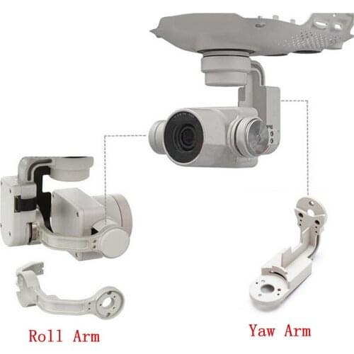 CNC Aluminum Gimbal Yaw Arm Roll Arm Repair Parts for DJI Phantom 4 Pro Drone Replacement Accessories