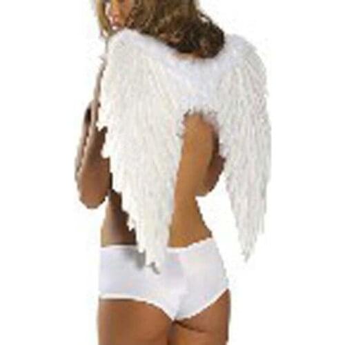 Free Shipping Feather Wing For Party Or Festival,Feather Halloween Accessory,White And Black angel wings costume For Choose