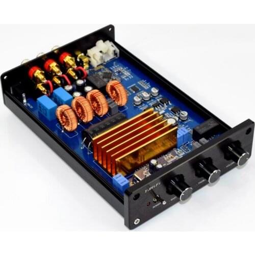 DC48V 150W*2 +300W TPA3255 + CSR64215 + PCM5100 + Bluetooth IIS 2.1 Class D audio Digital Amplifier Independent DAC decoding