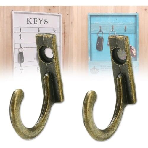 10Pcs/set Key Holder Rack Vintage Wall Door Mounted Hook Mayitr Storage Organizer Home Hanging Hardware