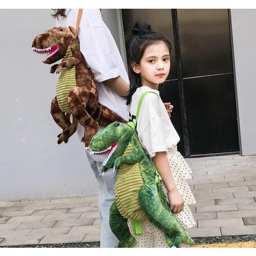 Children Backpacks Kids Bag 3D Dinosaur Baby Bag For Boys Girls Cute Animal Prints Travel Bags Toys Gifts