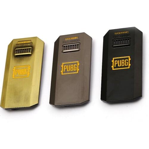 HSIC Game Playerunknowns Battlegrounds Keychain PUBG Jewelry Metal Square Shield Keyring Holder Car Bag Fans Chaveiro HC12909