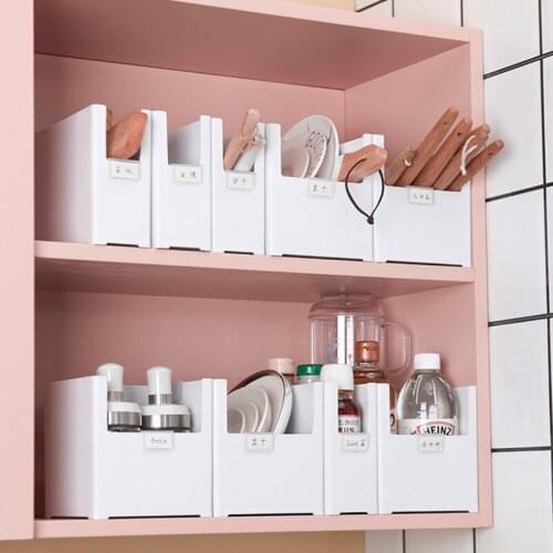 Kitchen Storage Box Household Kitchenware Cabinet Organizer Mobile For Kitchen Storage Container Desktop Cabinet Pantry