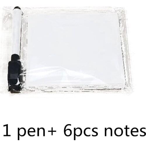 Dry Wipe Sticky Notes Pad, Removable Reusable Labels Sticker for storage Bins