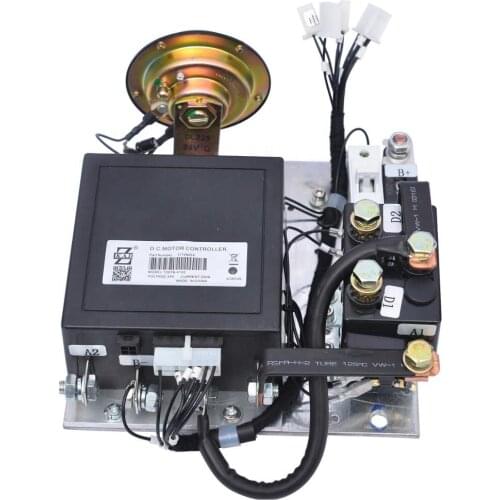 1207B Programmable Curtis brand 24V DC motor controller Programmable assembly with horn and contactor