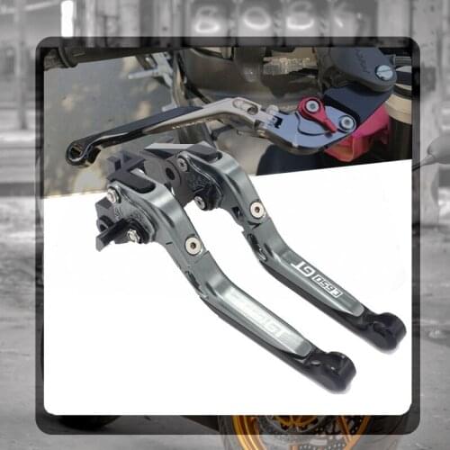 For BMW C650GT C650 GT 2012 2013 2014 2015 Motorcycle Accessories Folding Extendable Brake Clutch Levers LOGO C650GT