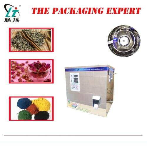 Auger Spiral Scale Herb Filling And Weighing Machine Tea Leaf Powder Grain Medicine Seed Salt Rice Packing Filler Screw Type