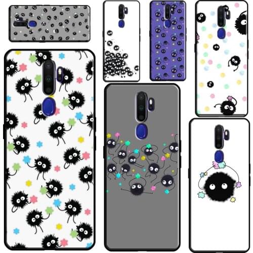 Soot Sprites For OPPO A53 A31 A9 A5 2020 F5 F7 A1K A15 A3S A5S A83 A91 A93 A52 A72 Reno2 Z Phone Case