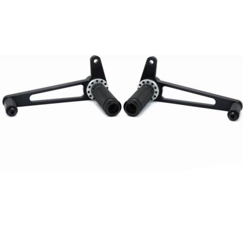 Universal Cafe Racer CNC Foot peg Footrest Rear Set Motorcycle Accessories reposapiés trasero