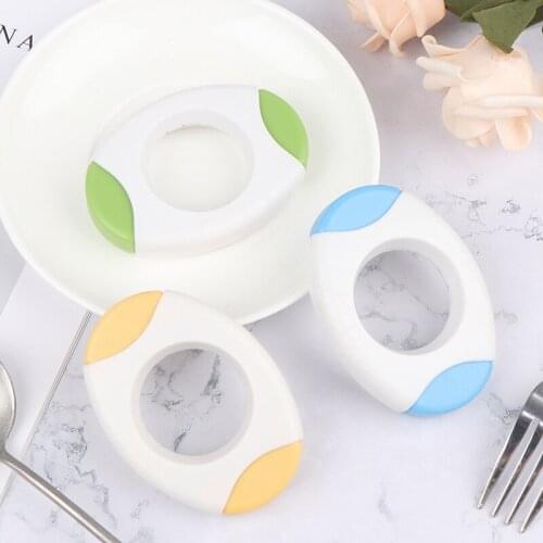 1PC Home Kitchen Egg Scissors Tools Creative Boiled Egg Shell Topper Solid Color Cutter Opener Egg Tools