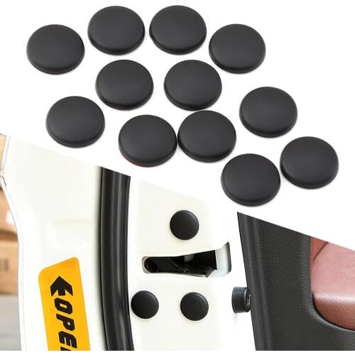 12Pc Car Door Lock Screw Protector Cover For Lifan X60 Cebrium Solano New Celliya Smily Geely X7 EC7