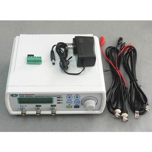 25MHz Dual Channel DDS Function Signal Generator Sine/Square Wave + PC Software