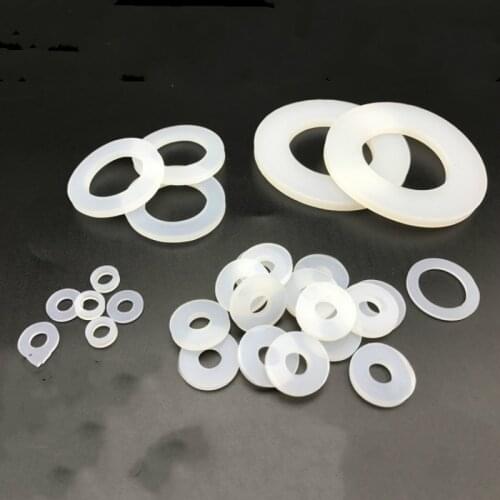 3MM Silicone gasket/rubber seal ring/flange round gasket/bellows flat gasket/pressure gauge washer/silicone plate