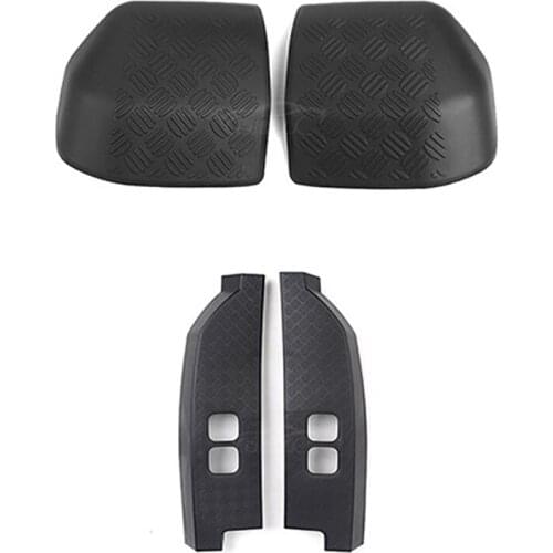 4PCS for Land Rover Defender 2020 2021 Car Rear Light Frame & Rearview Mirror Cover Trim Guard Anti Scratch Accessories