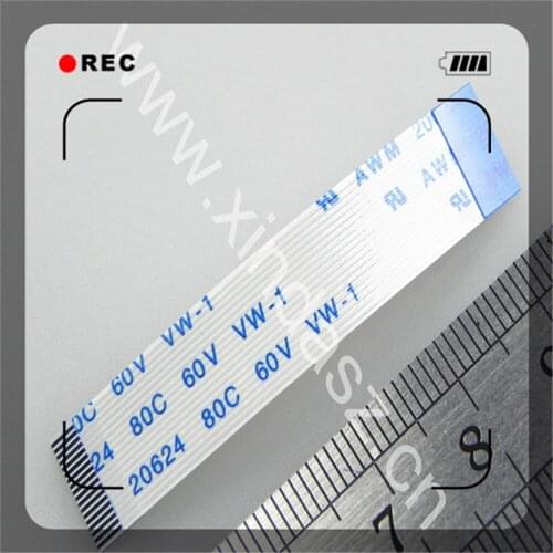 5pcs/lot AWM 20624 80C 60V VW-1 0.5mm 18pin 50mm length type B automotive wire and FFC Ribbon Cables Free Shipping