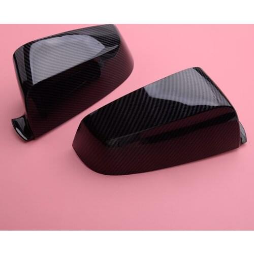 51167187431 51167187432 1Pair ABS Car Side Rearview Door Wing Mirror Cover Cap Fit for BMW 5 Series E60 E61 E63 E64 2008-2010
