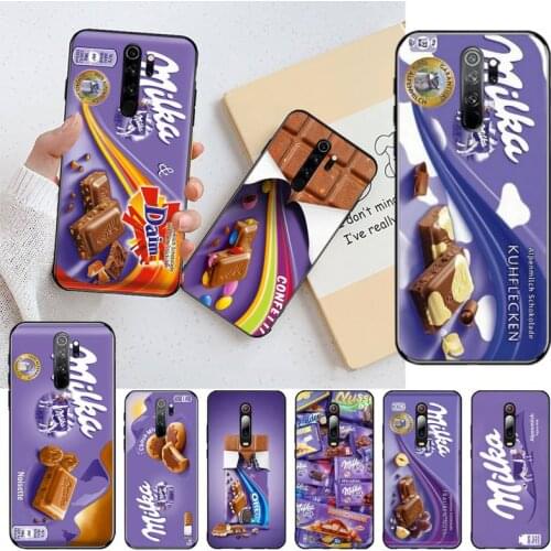 Chocolate Milka Box Phone Case for Redmi 9A 8A 7 6 6A Note 9 8 8T Pro Max Redmi 9 K20 K30 Pro