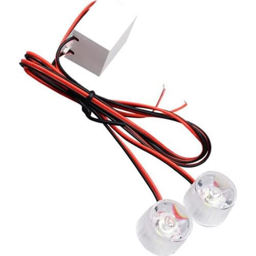 DC 12V Super Bright Motorcycle LED Strobe Flashing Warning Light Brake Tail Lamp Motorcycle Modified Accessories Emergency Light