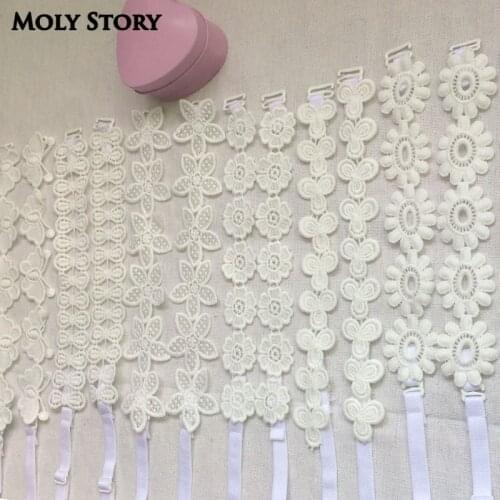 Decorative Shoulder Flower Lace Cute Bra Straps Replacement Women Intimate Bra Accessories