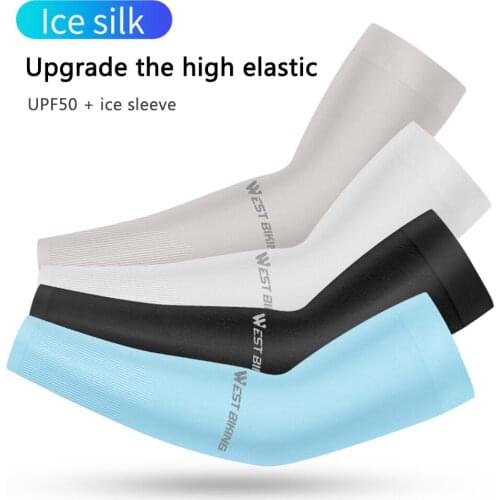 Ice Silk Sunscreen Riding Sleeve Summer Driving Outdoor Men And Women Arm Guards Riding Bike Arm Sleeves Outdoor Fishing Tools