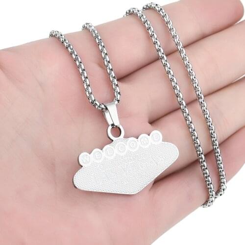 Cxwind Fashion Geometric Choker Necklaces for Womens Bohemian Neck Chain Las Vegas Letter Pendant Necklace Jewelry For Girls