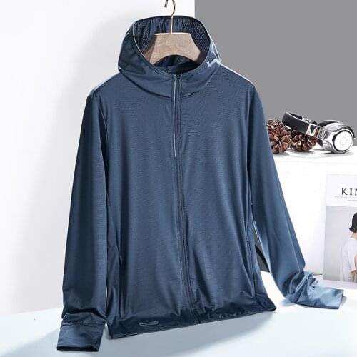 2021 Men Summer Fishing Jacket Women Ultra Light Sports Hooded Windbreaker Jacket Sun Protection Hoodshirts Women Fitness Tops