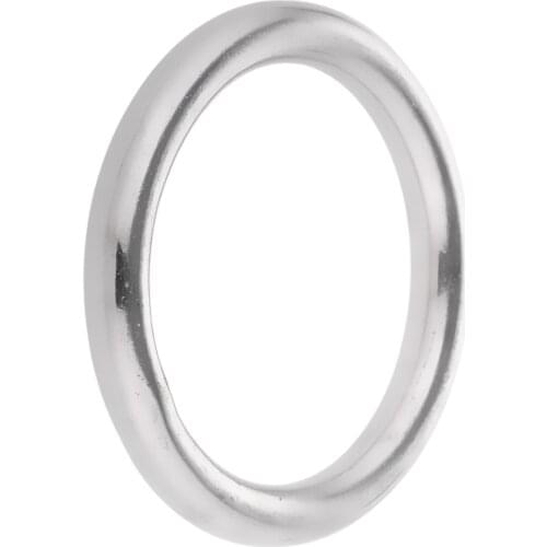 Stainless Steel Strapping Welded O Rings 40mm 50mm 60mm 70mm 80mm 90mm 100mm