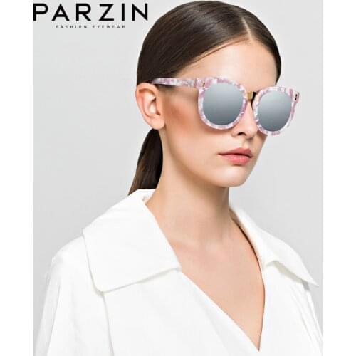PARZIN Women Sunglasses for Men Polarized Fashion Party Eyewear Vintage Anti UV400 Sun Glasses Classic Gafas De Sol Mujer
