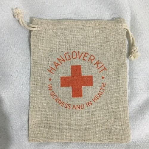 Personalized Hangover Kit wedding favor gift Welcome Bags Bachelorette destination wedding party gift bag
