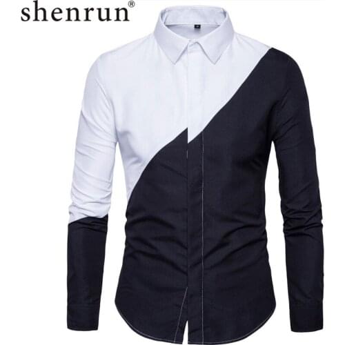 Men's Long Shirts Shenrun China