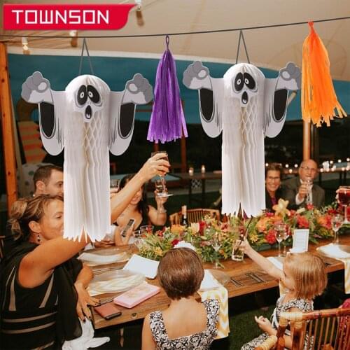 Halloween decoration pendant Halloween ghost decoration Haunted house paradise theme Ghost charmghost decoration props