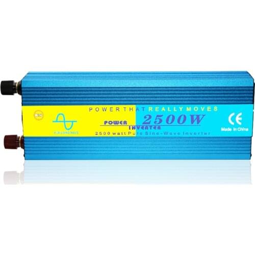 UPS inverter pure sine wave 2500W DC 12v to AC 220v 110V 230V Inverter+Charger & UPS,Quiet and Fast Charge power supply