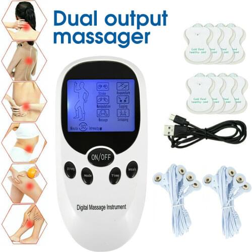 Electric Herald Tens Machine Acupuncture Body Massage Digital Therapy Massager Muscle Stimulator Electrostimulator