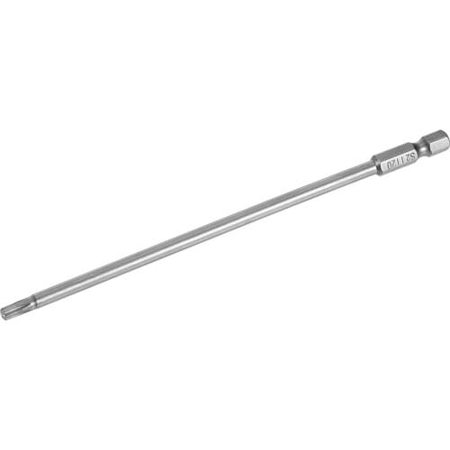 Uxcell T20 Magnetic Torx Screwdriver Bits, 1/4 Inch Hex Shank 5.91-inch Length S2 Power Tool