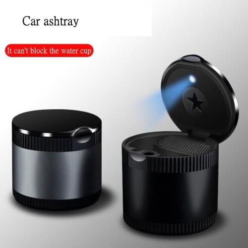 High Quality Led Car Multi-Function Interior Ashtray For Mercedes Benz C-Class E-class GLC260 E300 A/B/S-class GLS Vehicle Type